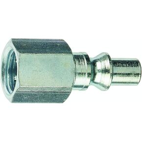 Tru-Flate 12-335 Plug Steel 1/4" A Design x 1/4" FNPT