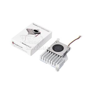 Official for Raspberry Pi Active Cooler Fits Raspberry Pi 5 with Temperature-Controlled Blower Fan Aluminium Heatsink