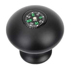 Trekking Poles Knob Handle Grip, Monopod Grip Knob Outdoor Universal Stick Monopod Tripod Head Grip Knob with Compass for Outdoor Activity Hiking Camping