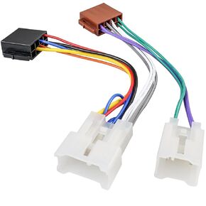 Radio Wire Harness Adapter Compatible with Toyota Camry Corolla RAV4 Highlander Prius 4Runner, 16PIN ISO Stereo Wiring Harness Kit Fit for Subaru Forester Legacy Lexus Scion Radio Connector