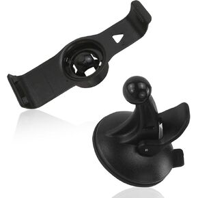 WALWAL Car Windshield Suction Cup Mount Holder Cradle Compatible for Garmin GPS Nuvi 25xx Series（2500 2505 2515 2545 2515LT 2545LMT 2555LMT 2555LT 2585TV 2595 2595LMT）