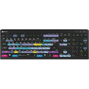 Logickeyboard Wireless Backlit 'Titan' Designed for Editing in Blackmagic's Davinci Resolve • p/n LKB-RESB-TM-US