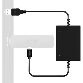 USB Power Cable for Fi re TV Stick 4K Max, Powers Streaming TV Sticks and Other Micro USB TV Sticks (Eliminates Messy Wiring and The Need for AC Adapter)