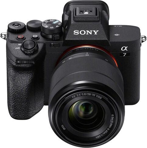 كاميرا Sony a7 IV بدون مرآة مع عدسة 28-70 مم ILCE-7M4K/B، وعدسة Sony FE 24-70، وبطاقة ذاكرة 64 جيجابايت، ومجموعة مرشح، وحقيبة، وبطارية متوافقة مع NP-FZ100، وقارئ بطاقات، وبرنامج صور Corel، والمزيد in Saudi Arabia