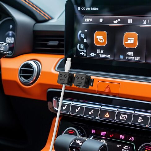 6 Pack Magnetic Cable Clips, Cord Organizer for Desk, Cable Holder, Cable Management, Cord Holder for Nightstand, Home, Office, Car (White) in Kuwait