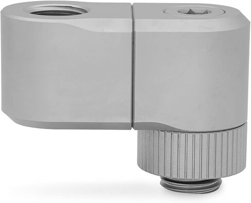 EKWB EK-Quantum Torque Double Rotary Offset 28 Fitting، ساتان تيتانيوم in Kuwait