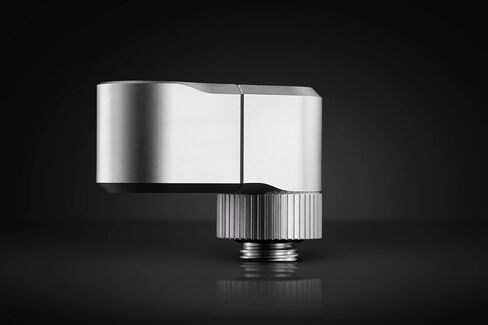 EKWB EK-Quantum Torque Double Rotary Offset 28 Fitting، ساتان تيتانيوم in Kuwait