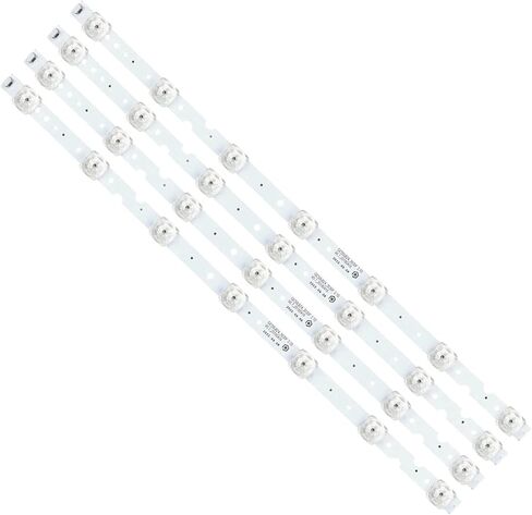 4 قطعة شرائط الإضاءة الخلفية LED لأجهزة التلفاز 50 بوصة 50S425 50S421 50S423 50D6 50UD6306 50UD6406 4C-LB5007-YH02J 4C-LB5007-ZM03J 4C-LB5007-ZM E78030 LVU500NDEL in Saudi Arabia
