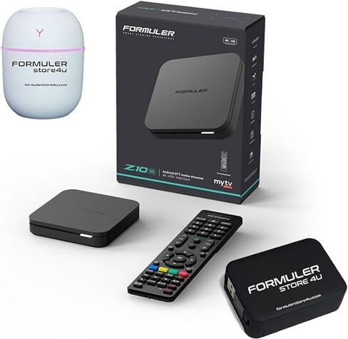Formuler Z10 SE Android 10 Single Band WiFi 2GB Ram 4GB ROM 4K، مع ملحقين مجانيين من Formulerstore4u in Kuwait