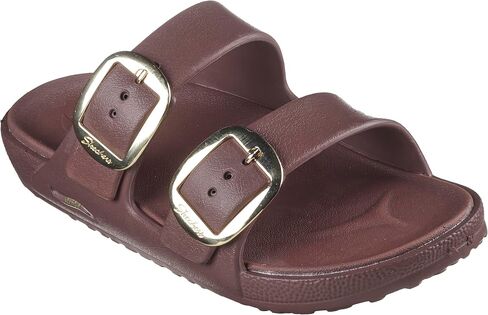 Skechers Women's FOAMIES Arch Fit Cali Breeze Gold Star Slide in Saudi Arabia