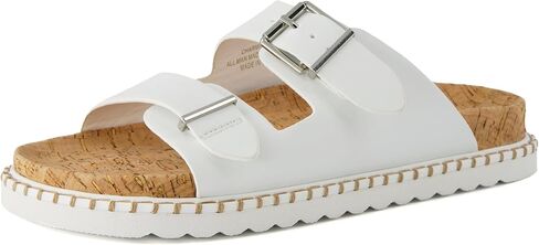 CUSHIONAIRE Women's Charming Cork footbed Sandal with +Comfort in Saudi Arabia