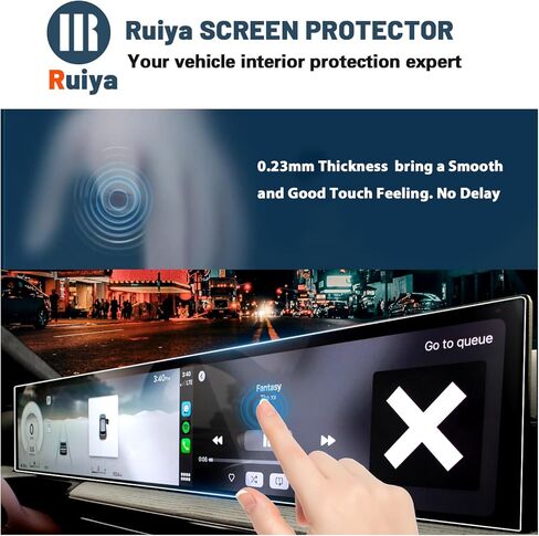 واقي شاشة Ruiya 2025 GV80، لملحقات Genesis GV80 2025 GV80 شاشة لمس بلاستيكية لأفلام النانو متوافقة مع 2025 Genesis GV80 (6 قطع/مجموعات) in Kuwait