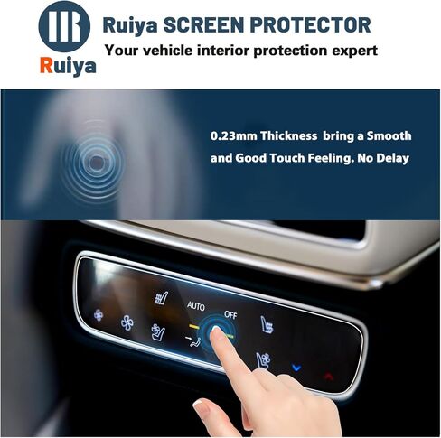 واقي شاشة Ruiya 2025 GV80، لملحقات Genesis GV80 2025 GV80 شاشة لمس بلاستيكية لأفلام النانو متوافقة مع 2025 Genesis GV80 (6 قطع/مجموعات) in Kuwait