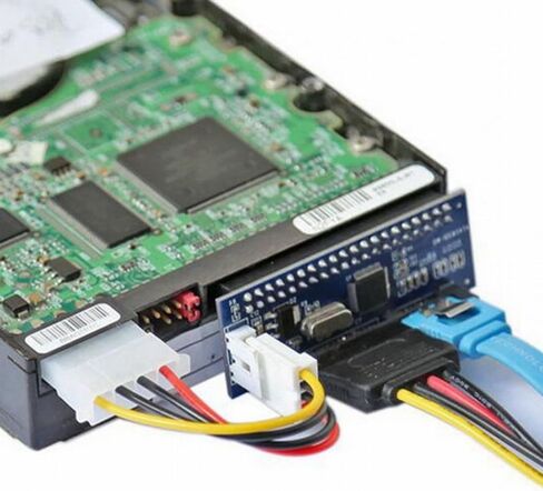 CY IDE/PATA 40Pin Disk to SATA Female Mainboard Converter Adapter PCBA for Desktop 3.5" Hard Disk Drive in Saudi Arabia