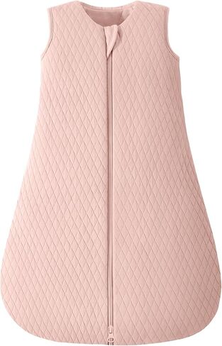 كيس نوم للأطفال من Yoofoss من عمر 6 إلى 12 شهرًا TOG 2.5 بطانية شتوية يمكن ارتداؤها للأطفال، كيس نوم للرضع مصنوع من القطن بنسبة 100% بسحاب ثنائي الاتجاه، كيس نوم للأطفال in Kuwait