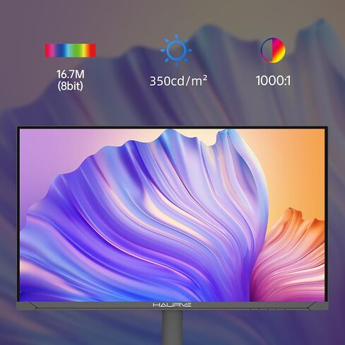 شاشة ألعاب 27 بوصة FHD 1920x1080 360 هرتز - HDMI x2، DP x2، تتضمن كابل DP، إضاءة RGB، 0.5 مللي ثانية، إمكانية ضبط الارتفاع - أسود، مكبرات صوت مدمجة (HG2736F) in Saudi Arabia