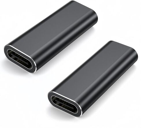 وصلة USB C مكونة من قطعتين، وصلة توصيل من النوع C أنثى إلى أنثى بسرعة 10 جيجابت في الثانية، موصل تمديد USB C موسع USB C يدعم الشحن ونقل البيانات لأجهزة MacBook الجديدة وiPad Pro وSamsung in Kuwait