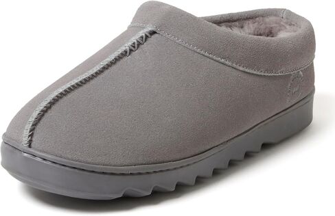 Dearfoams Women's Suede Indoor Outdoor Doreen Clog in Saudi Arabia
