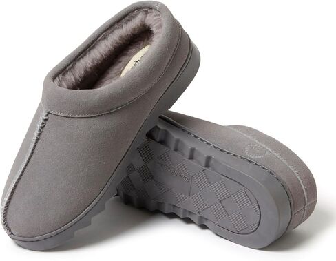 Dearfoams Women's Suede Indoor Outdoor Doreen Clog in Saudi Arabia