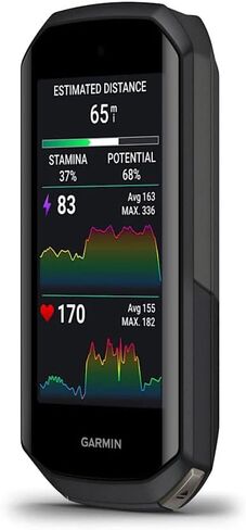 Garmin Edge 1050، كمبيوتر دراجة ممتاز، تدريب متقدم على الدراجات وميزات الركوب الجماعي والرسائل، مكبر صوت مدمج، حزمة كمبيوتر الدراجة لتنبيهات مخاطر الطريق مع مجموعة تنظيف + ملحقات in Saudi Arabia