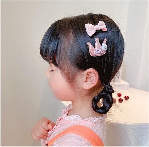 5pcs Baby Bows Hair Clips Toddler Girls Cute Hair Clips Hair Accessories for Kids Teens in Saudi Arabia