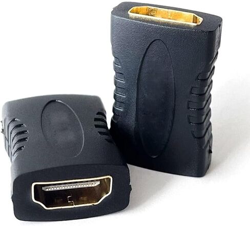 Ezondeal 1 Pack HDMI Adapter Female to Female HDMI Connector Coupler Extender Converter Support 3D 4K 1080P for TV Roku Fire Stick Chromecast Nintendo Switch Xbox One PS5 PS4 Laptop PC in Saudi Arabia
