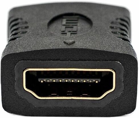 Ezondeal 1 Pack HDMI Adapter Female to Female HDMI Connector Coupler Extender Converter Support 3D 4K 1080P for TV Roku Fire Stick Chromecast Nintendo Switch Xbox One PS5 PS4 Laptop PC in Saudi Arabia