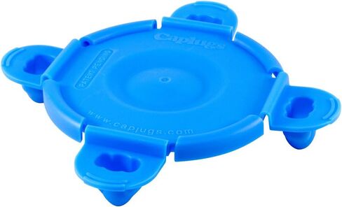 Caplugs QTLF150-2000Q1 البلاستيك تبديل قفل شفة حامي. TLF-150-2000، PE-LD، فئة الضغط 150 حجم الأنبوب الاسمي 2 بوصة، أزرق (عبوة من 60 قطعة) in Saudi Arabia