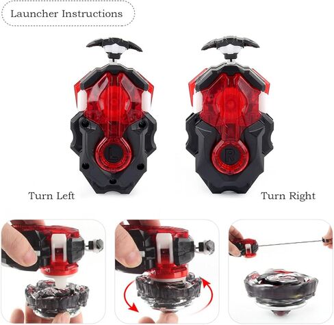 ألعاب القتال بلايز برست باتل B-188 مذنب لونجينوس Kr MDS-2 ألعاب جيروسكوبية للأطفال مع قاذفة مخصصة B-184 in Kuwait