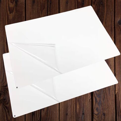 20 PC Sublimation Metal Sign Blanks - 8x12 Inch Sublimation Aluminum Signs Blank Plaques, Thicker: 0.025 Inch, Sublimation Photo Blanks in Saudi Arabia