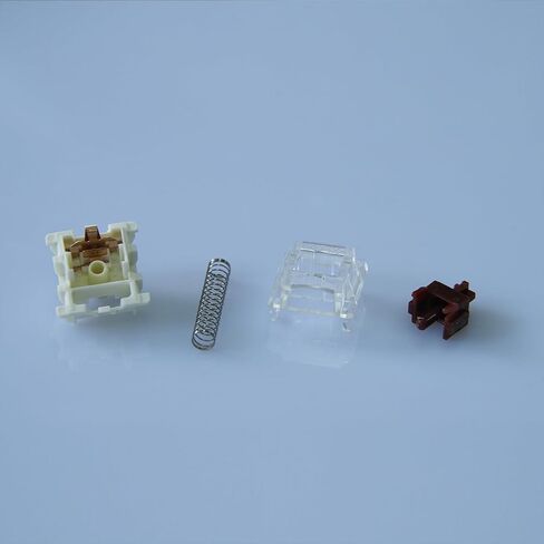 مفاتيح لوحة المفاتيح GATERON Jupiter Banana، اللمسية 59gf RGB LED 5 Pin Factory مفاتيح مفاتيح مسبقة التشحيم للوحة المفاتيح الميكانيكية MX (الموز، 110 قطعة) in Kuwait
