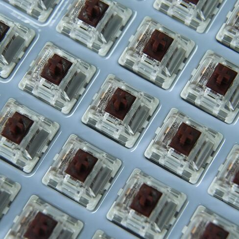 مفاتيح لوحة المفاتيح GATERON Jupiter Banana، اللمسية 59gf RGB LED 5 Pin Factory مفاتيح مفاتيح مسبقة التشحيم للوحة المفاتيح الميكانيكية MX (الموز، 110 قطعة) in Kuwait