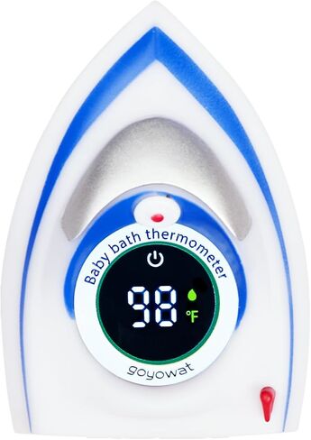 Baby Bath Thermometer,Newborn Swimming Safety Toy Thermometer,Bathtub Water Thermometer,Duck Baby Temperature Warning,Tub Floating Toy,LED Display Warning, in Saudi Arabia