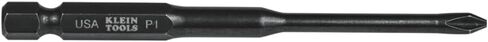 Klein Tools PH1355 #1 Phillips Steel Power Driver Bit, 3-1/2-Inch, 5-Pack in Saudi Arabia