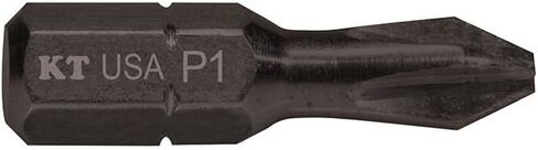 Klein Tools PH1355 #1 Phillips Steel Power Driver Bit, 3-1/2-Inch, 5-Pack in Saudi Arabia