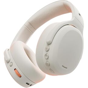 Skullcandy Crusher ANC 2 Over-Ear Noise Canceling Wireless Headphones with Sensory Bass and Extra Charging Cable, 50 Hr Battery, Microphone, Works with Bluetooth Devices, Preppy Summer Resort