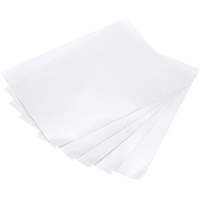 MECCANIXITY 4pcs A3 Self Seal Clear Laminating Sheets 12"x17" Laminator Sheet Self Adhesive for Photos Documents, No Machine Needed