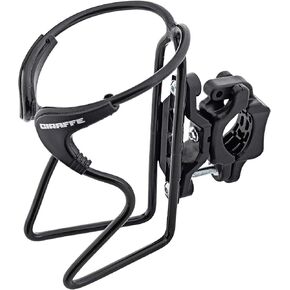 Brand Aluminum Bottle Holder/Cage with Round Tube Clamp