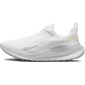 Nike InfinityRN 4 Women's Road Running Shoes (DR2670-102, White/Photon Dust/Metallic Silver)