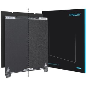 Creality Official Double-Sided Build Plate, 235x235mm Smooth PET + Textured PEI Magnetic Bed Plate Surface Flexible Removable for Ender 3 S1/3 S1 Pro,Ender 3 V3 SE/KE,CR-10 SE,Ender 5 S1,K1,Ender 3