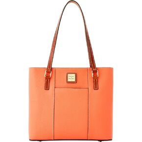 Dooney & Bourke Handbag, Pebble Grain Small Lexington Tote - Coral
