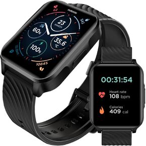Motorola Moto Watch 70 - Health and Fitness Smartwatch for Every Day Wear, Advanced Health Features, Up to 10 Days Battery Life - Compatible with Android and iOS - Rose Gold