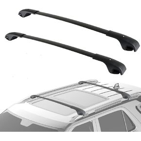 Roof Rack Crossbars Cartop Cross Bar Rooftop Racks Rails Cargo Carrier Luggage Loads Fits for 2014-2023 Subaru Forester Canoe Kayak Bike Snowboard Skiboard