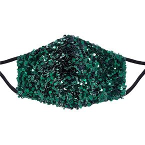 MLGDA Sparkly Sequin Face Cover Glitter Cotton Sequins Masc Masquerade Face Covering