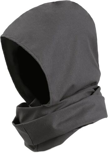 Medieval Linen Cowl Hood Scarf Vintage Rogue Cape Costume Accessory in Kuwait
