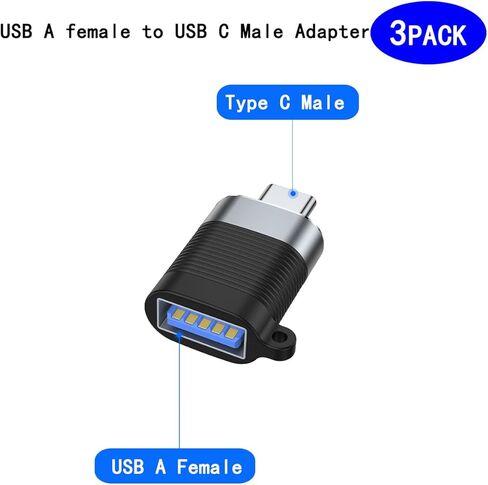 محول Micro USB OTG 2 في 1 بزاوية قائمة 90 درجة مع منفذ شحن طاقة Micro USB 2 Pack in Kuwait