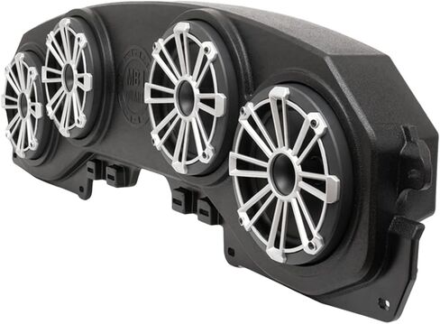 مكبرات صوت علوية خلفية MB Quart MBQJ-48H مع مكبرات صوت بوق ضغط 8 بوصات، التوصيل والتشغيل لسيارة Jeep Wrangler JL/Gladiator JT، شبكات قابلة للتخصيص - ترقية صوت ممتازة in Kuwait