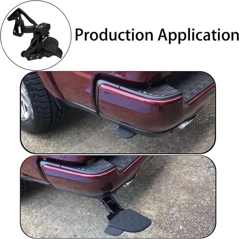 SDYYDS Rear Retractable Truck Bed Step fit for 2012-2023 Toyota Tacoma Pickup PT392-35100 in Saudi Arabia