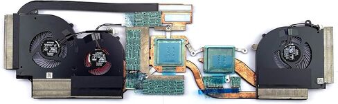 قطعة بديلة جديدة لمروحة تبريد وحدة المعالجة المركزية + وحدة معالجة الرسومات من BestParts لجهاز MSI GS65 Stealth Thin، P/N: MS-16Q2 MS-16Q3، 16Q2-CPU 16Q2-G-CCW (ملاحظة: تناسب فقط سلسلة "Thin") in Kuwait