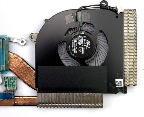 قطعة بديلة جديدة لمروحة تبريد وحدة المعالجة المركزية + وحدة معالجة الرسومات من BestParts لجهاز MSI GS65 Stealth Thin، P/N: MS-16Q2 MS-16Q3، 16Q2-CPU 16Q2-G-CCW (ملاحظة: تناسب فقط سلسلة "Thin") in Kuwait